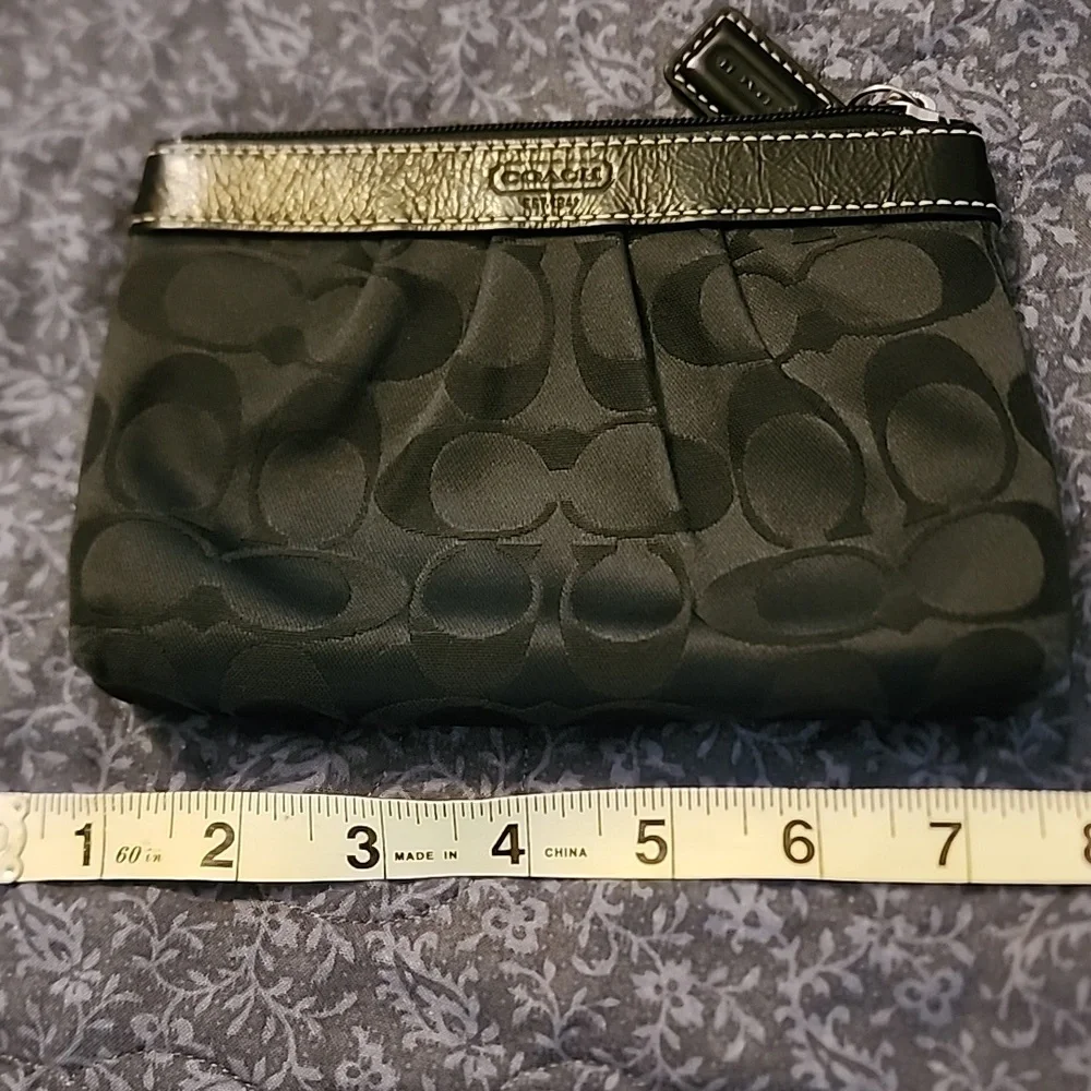 EUC COACH Black Clutch/ Pouch Bundle - Picture 10 of 10